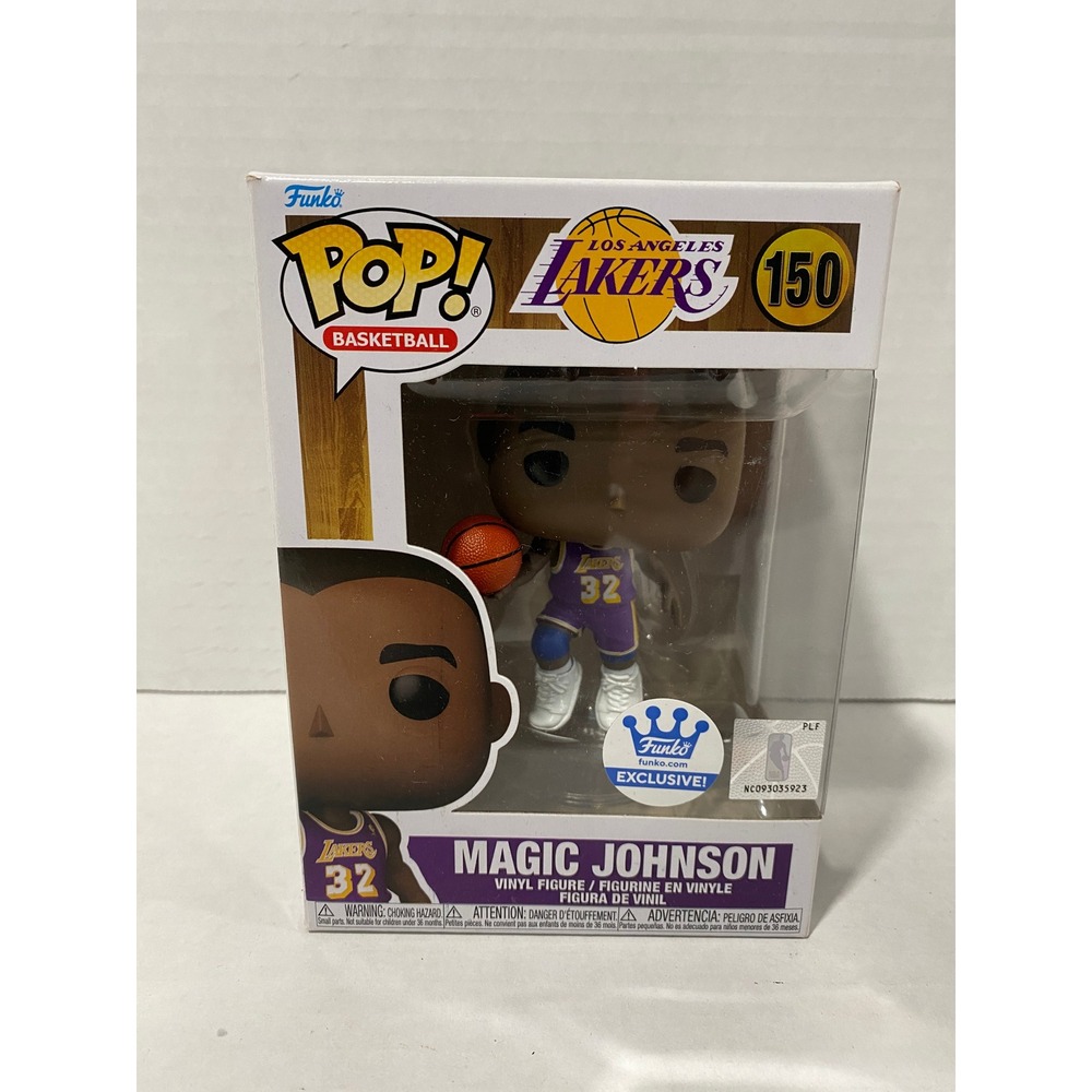 Funko Pop Basketball Magic Johnson Los Angeles Lakers 150 Funko Shop Exclusive